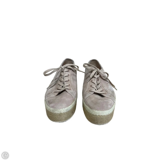Shoes Flats By Vince In Pink, Size: 10