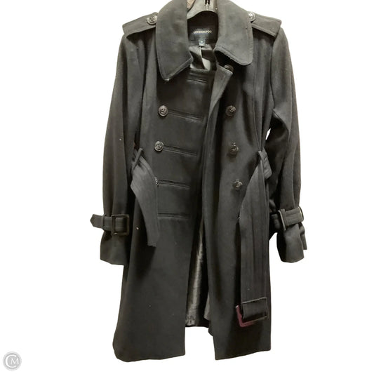 Coat Wool By London Fog In Black, Size: 10