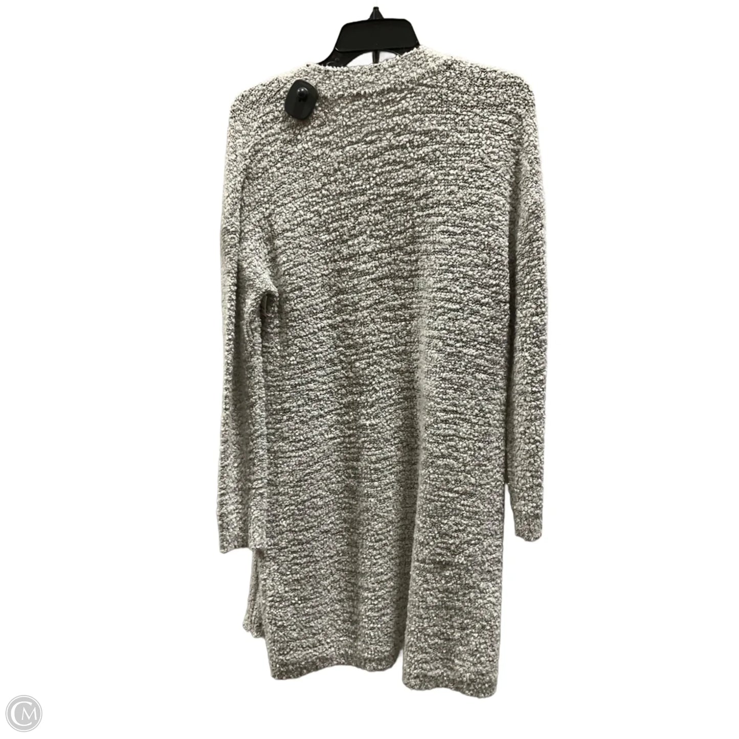 Sweater Cardigan By Rd Style In Black & White, Size: L