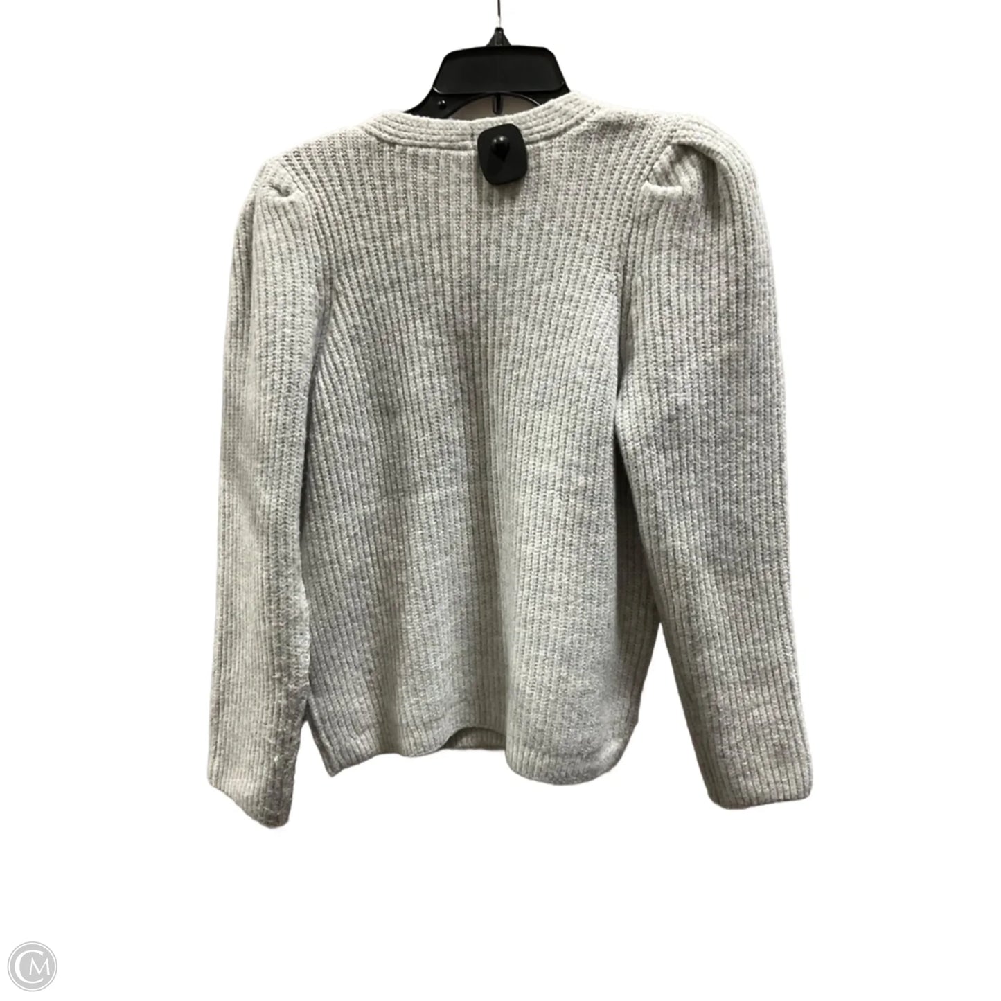 Sweater Cardigan By Vince Camuto In Grey, Size: M