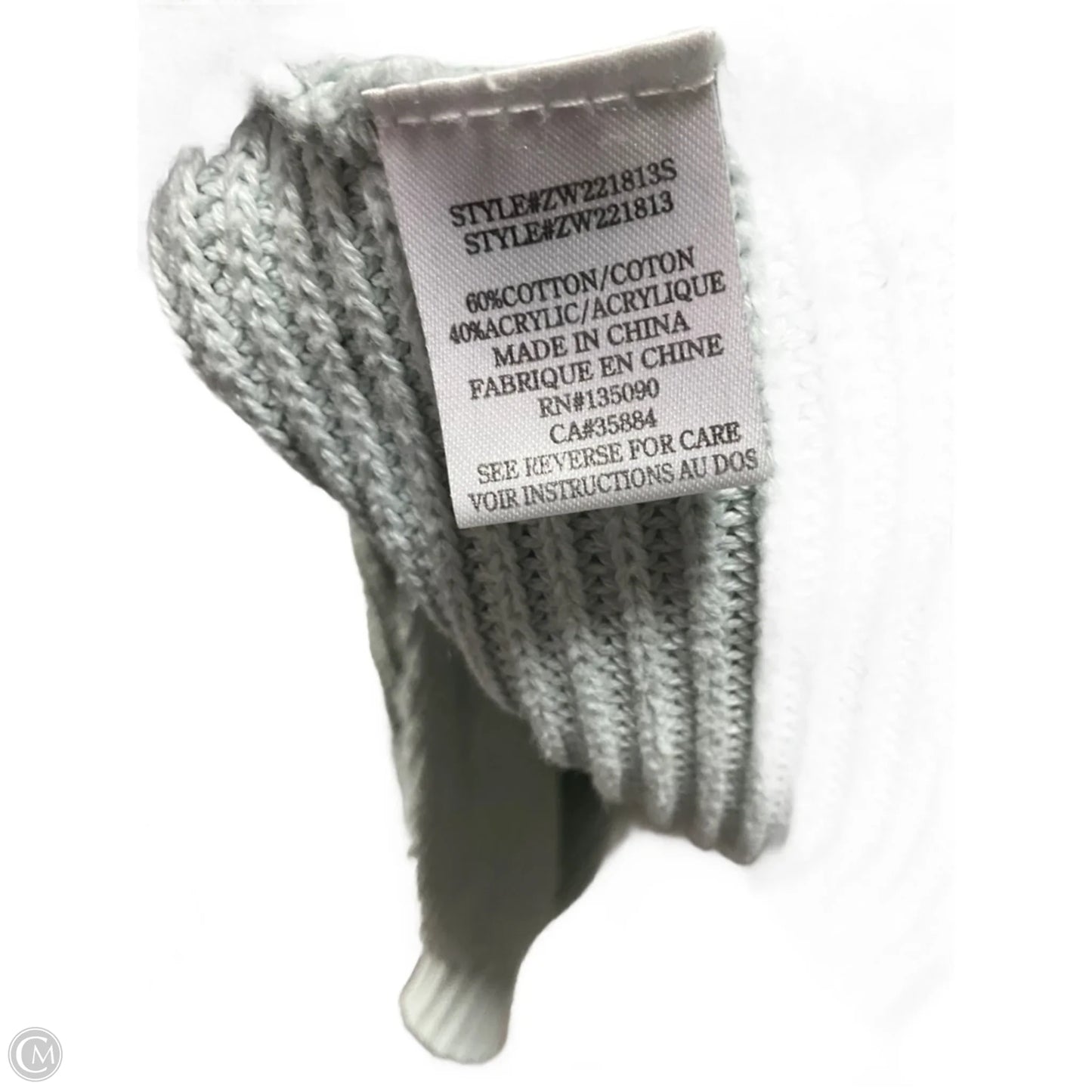 Sweater By Z Supply In Aqua, Size: S