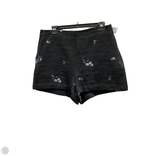 Shorts By Ann Taylor In Black & Blue, Size: 12