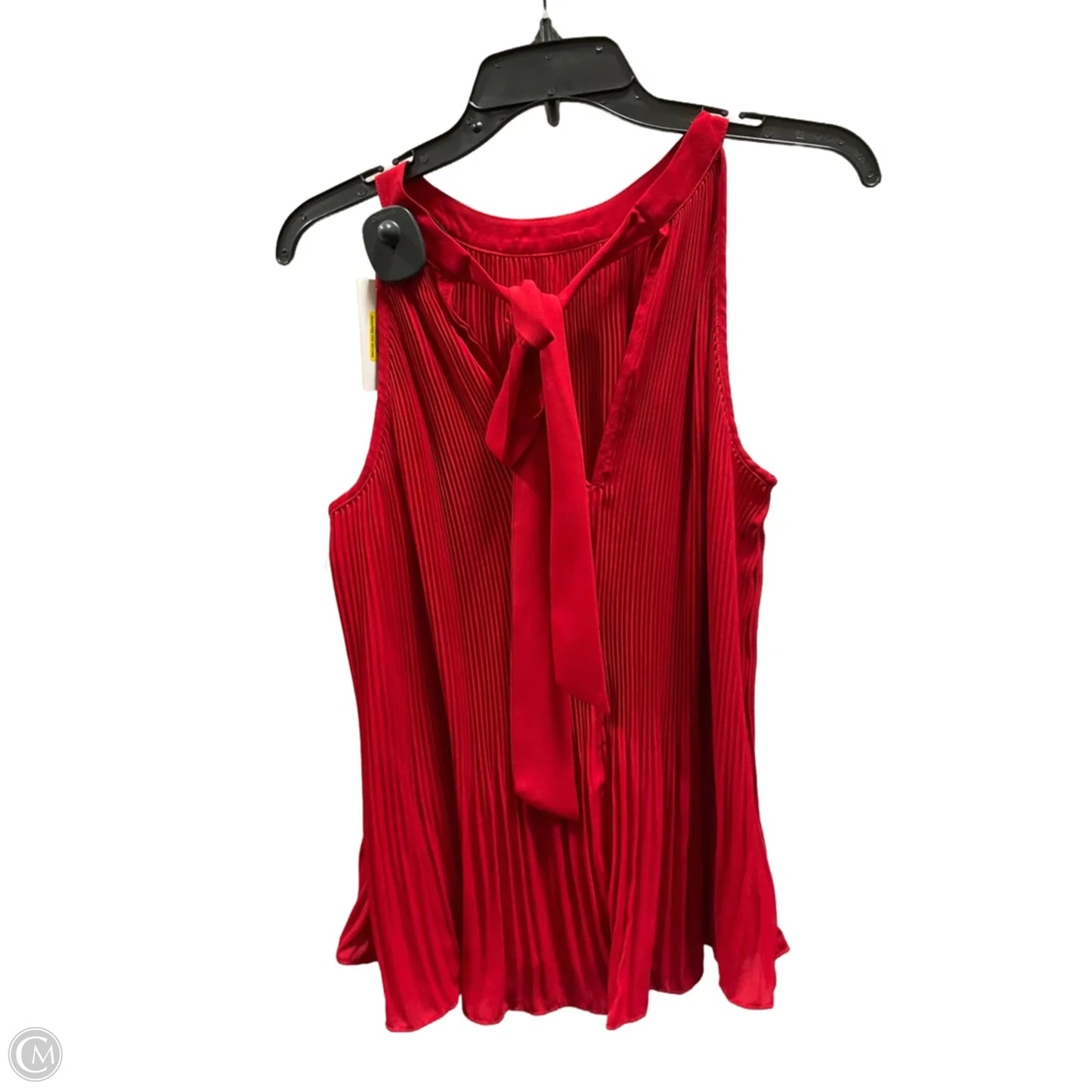 Top Sleeveless By Clothes Mentor In Red, Size: M