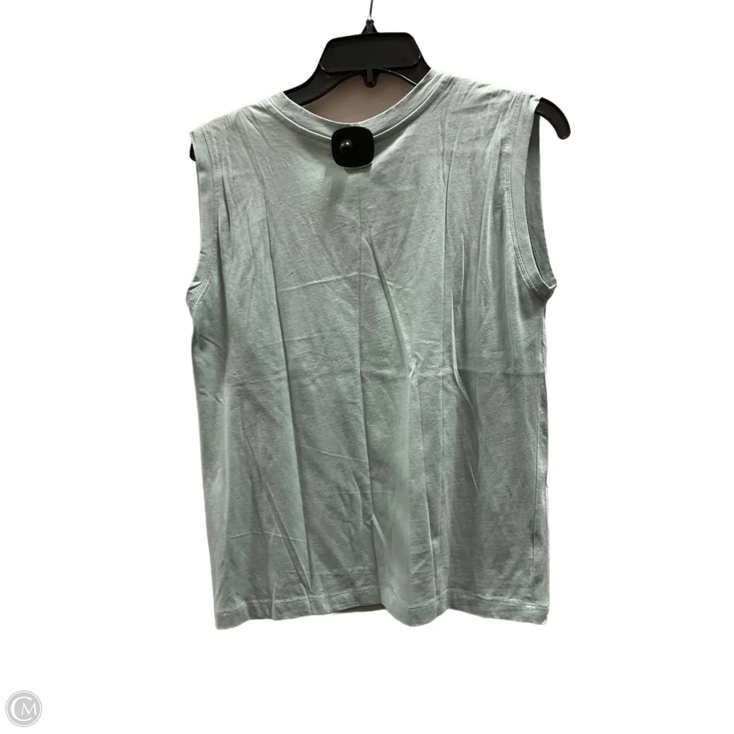 Top Sleeveless By Loft In Green, Size: S