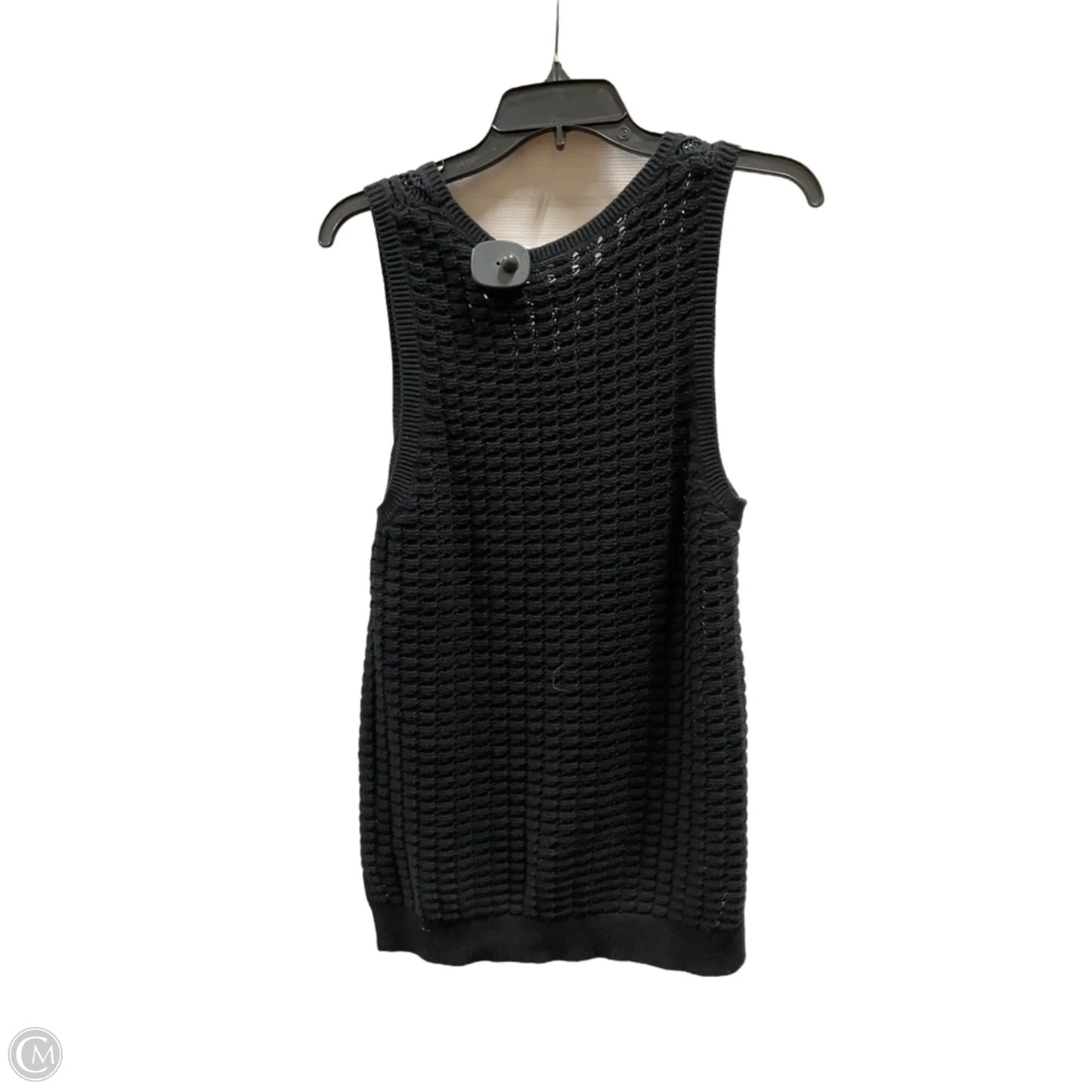 Top Sleeveless By Gap In Black, Size: S