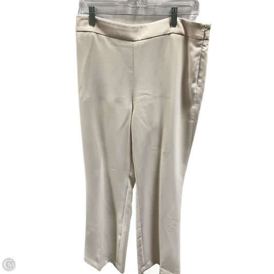 Pants Wide Leg By Ann Taylor In Cream, Size: 8