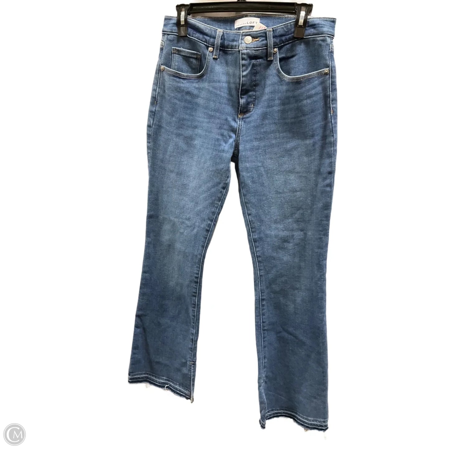 Jeans Boot Cut By Loft In Blue, Size: 6