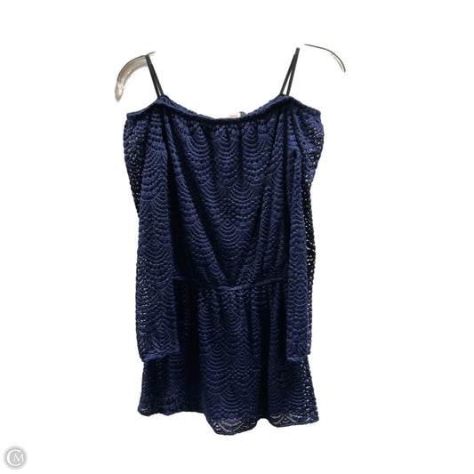 Romper Designer By Lilly Pulitzer In Blue, Size: Xs