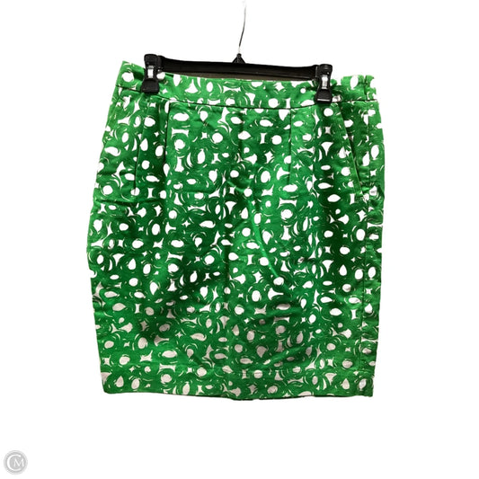Skirt Mini & Short By Boden In Green, Size: 10