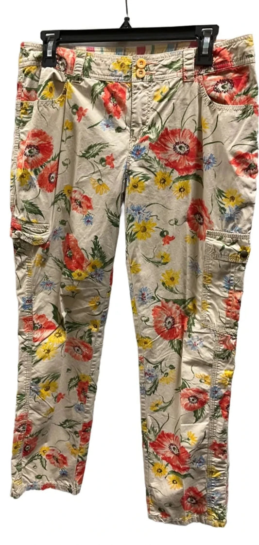 Pants Dress By Anthropologie In Floral Print, Size: 6