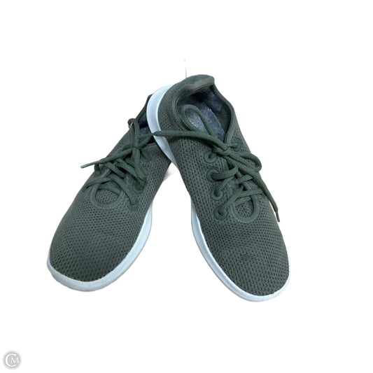 Shoes Athletic By Allbirds In Green, Size: 8