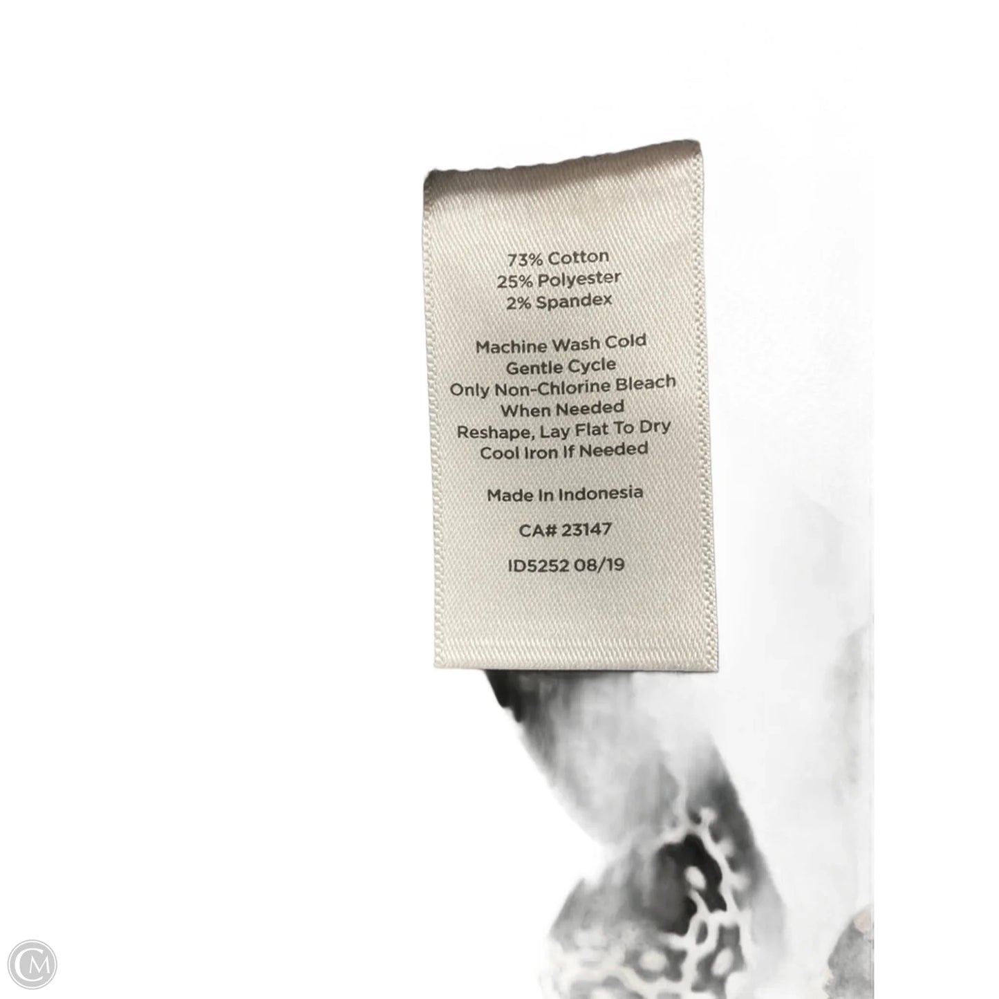 Skirt Midi By Talbots In Black & White, Size: 16