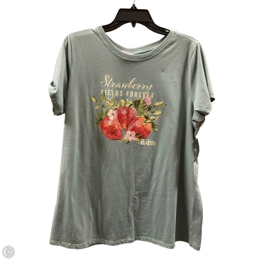 Top Short Sleeve By Torrid In Green, Size: L