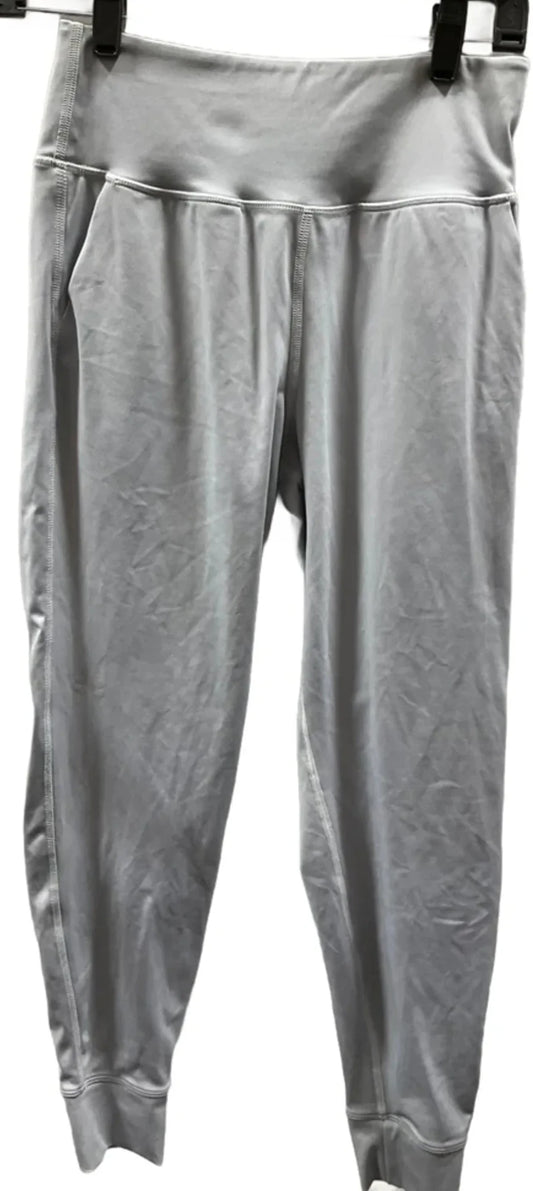 Athletic Leggings By Under Armour In Grey, Size: S