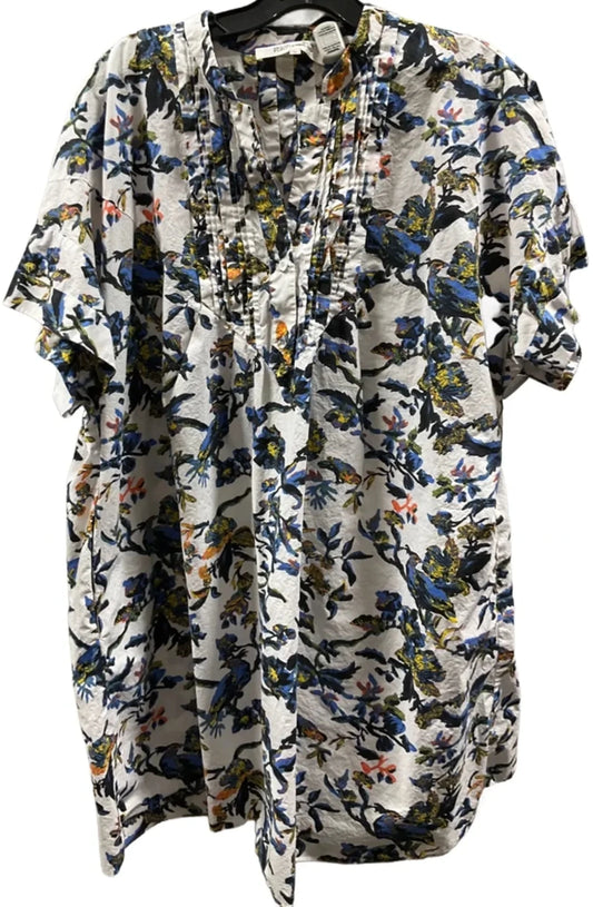 Dress Designer By Diane Von Furstenberg In Floral Print, Size: Xl