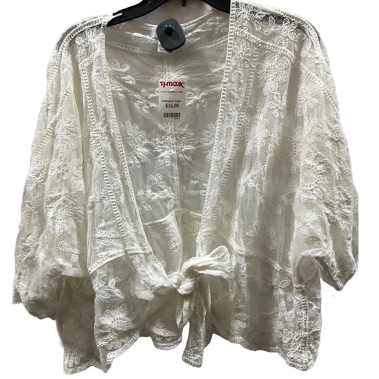 Cardigan By Rachel Zoe In White, Size: Osfm