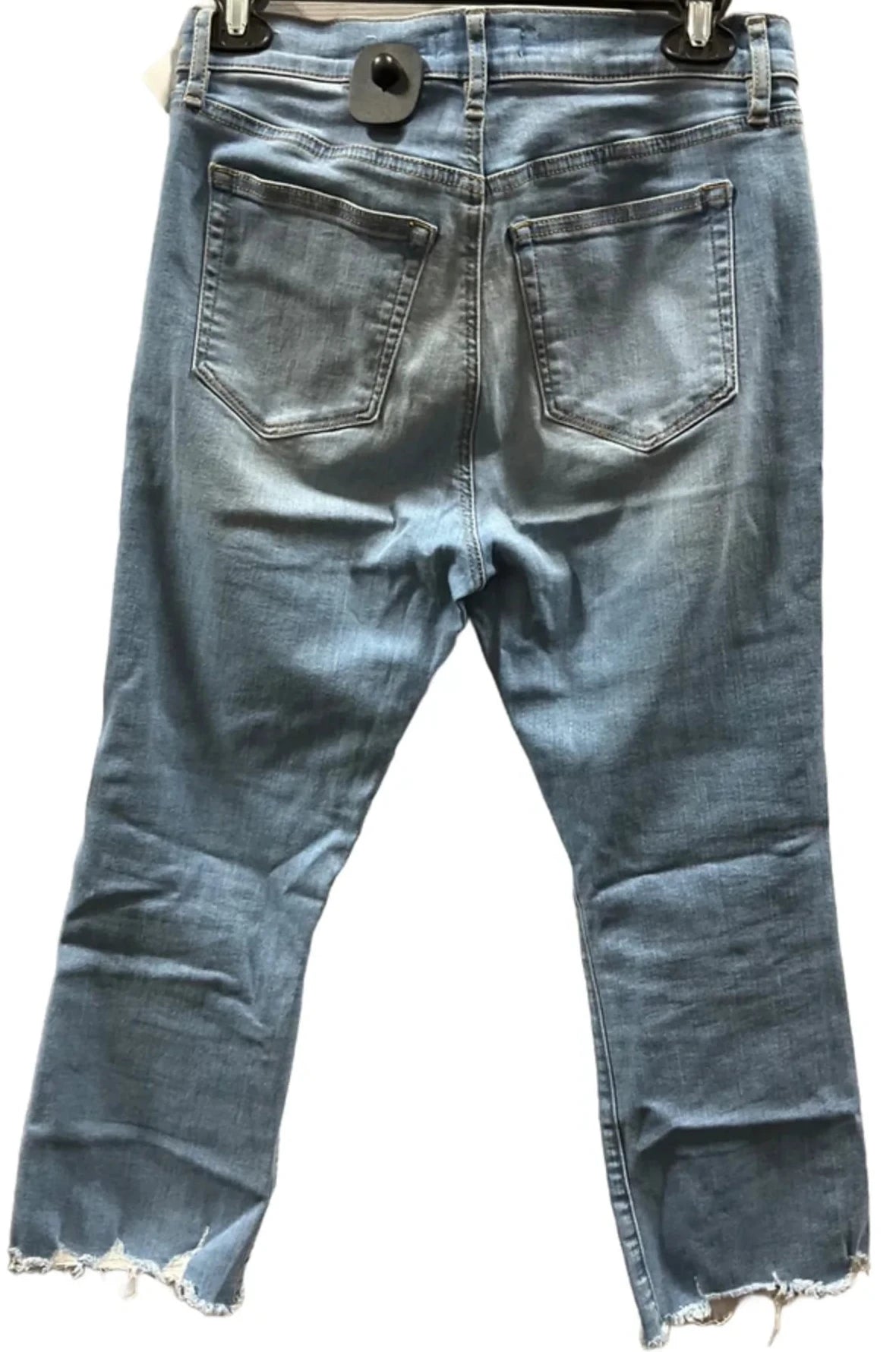 Jeans Cropped By Loft In Blue, Size: 4