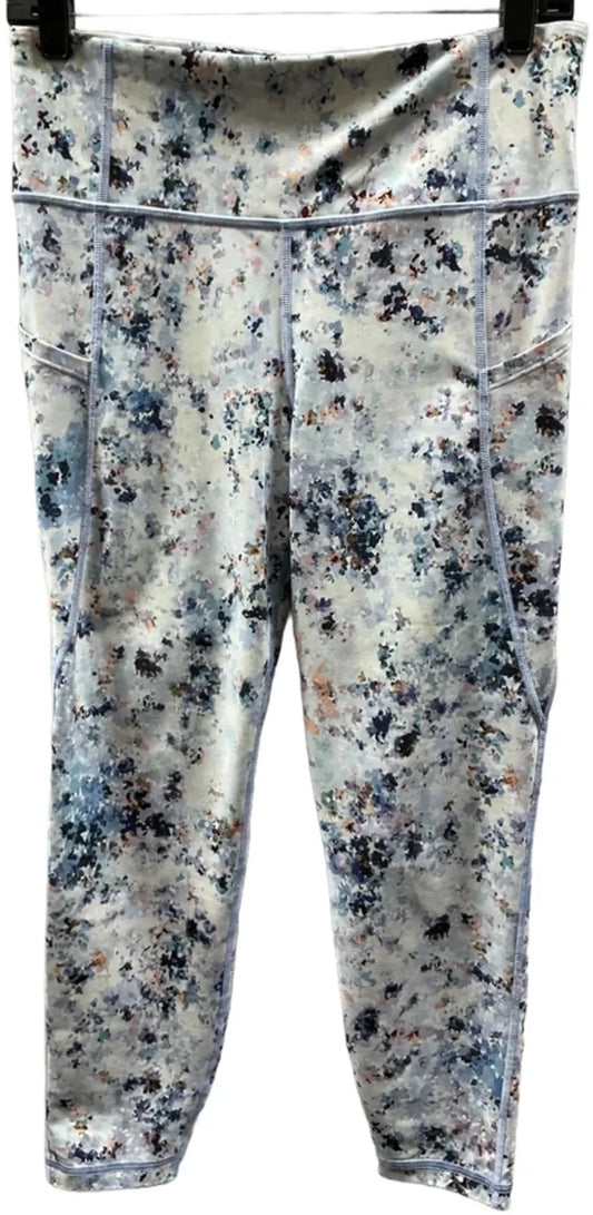 Athletic Leggings By Gapfit In Blue & Purple, Size: M