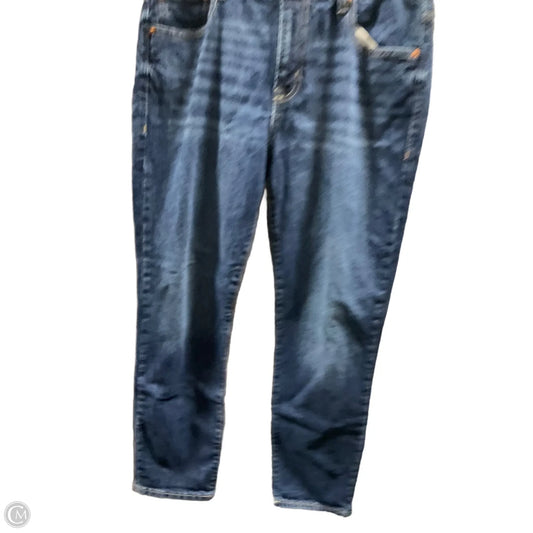 Jeans Boyfriend By Gap In Blue, Size: 12