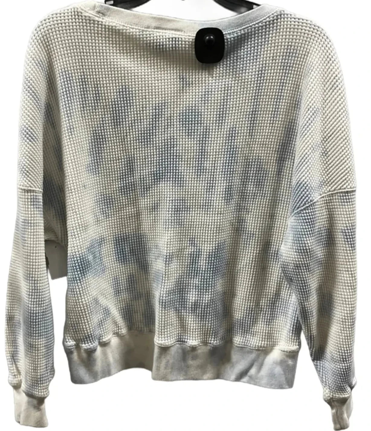 Sweatshirt Crewneck By Urban Outfitters In Blue & Cream, Size: M