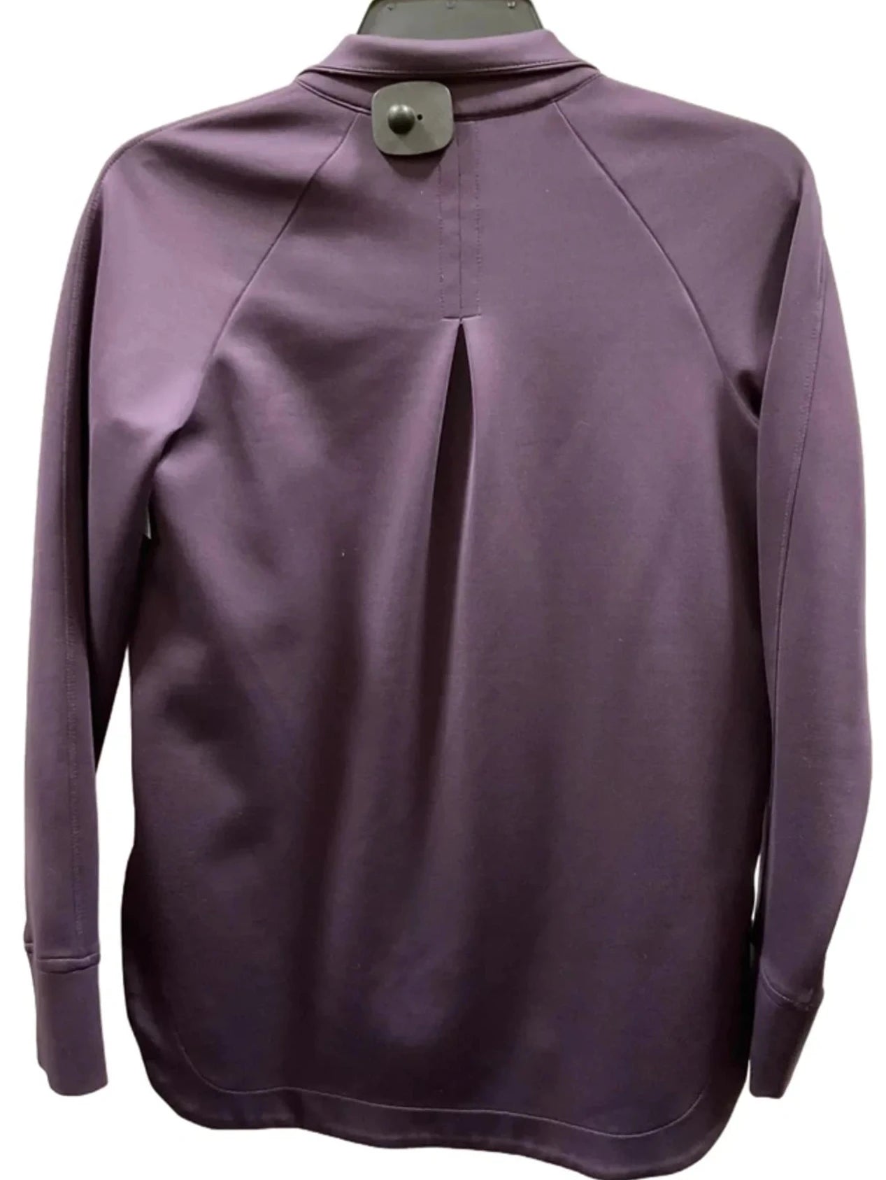Top Long Sleeve By Ann Taylor In Cream, Size: S