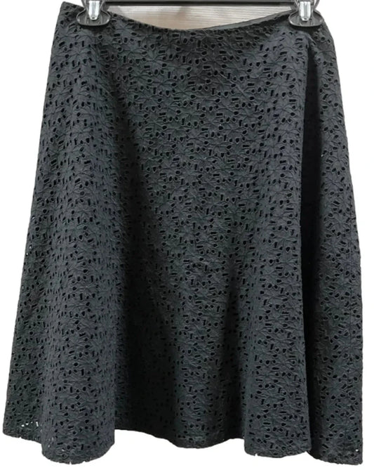 Skirt Midi By Gap In Black, Size: 4