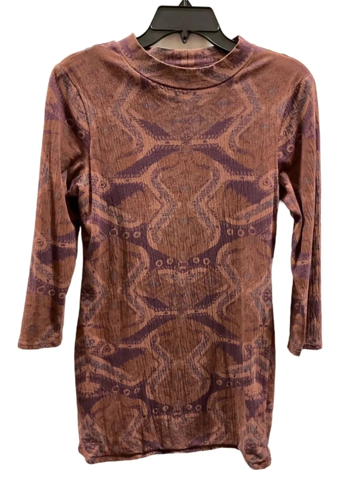Dress Casual Short By Free People In Orange & Purple, Size: M