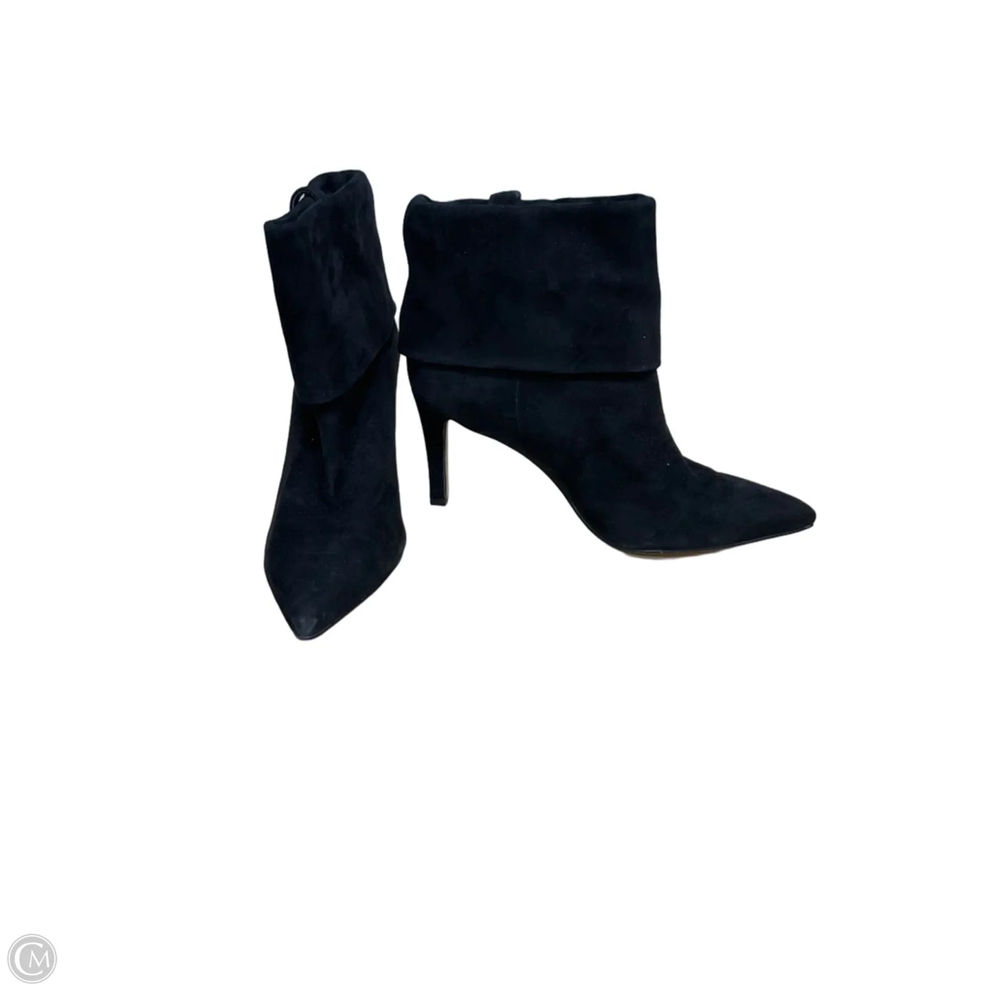 Boots Ankle Heels By Calvin Klein In Black, Size: 7