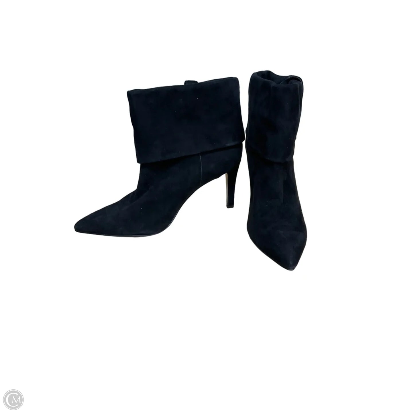 Boots Ankle Heels By Calvin Klein In Black, Size: 7