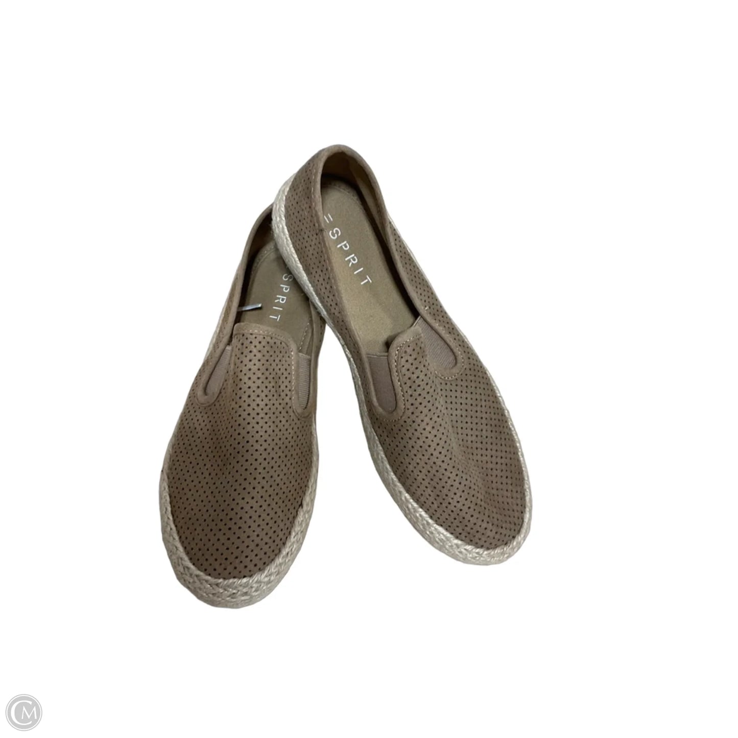 Shoes Flats By Esprit In Tan, Size: 9