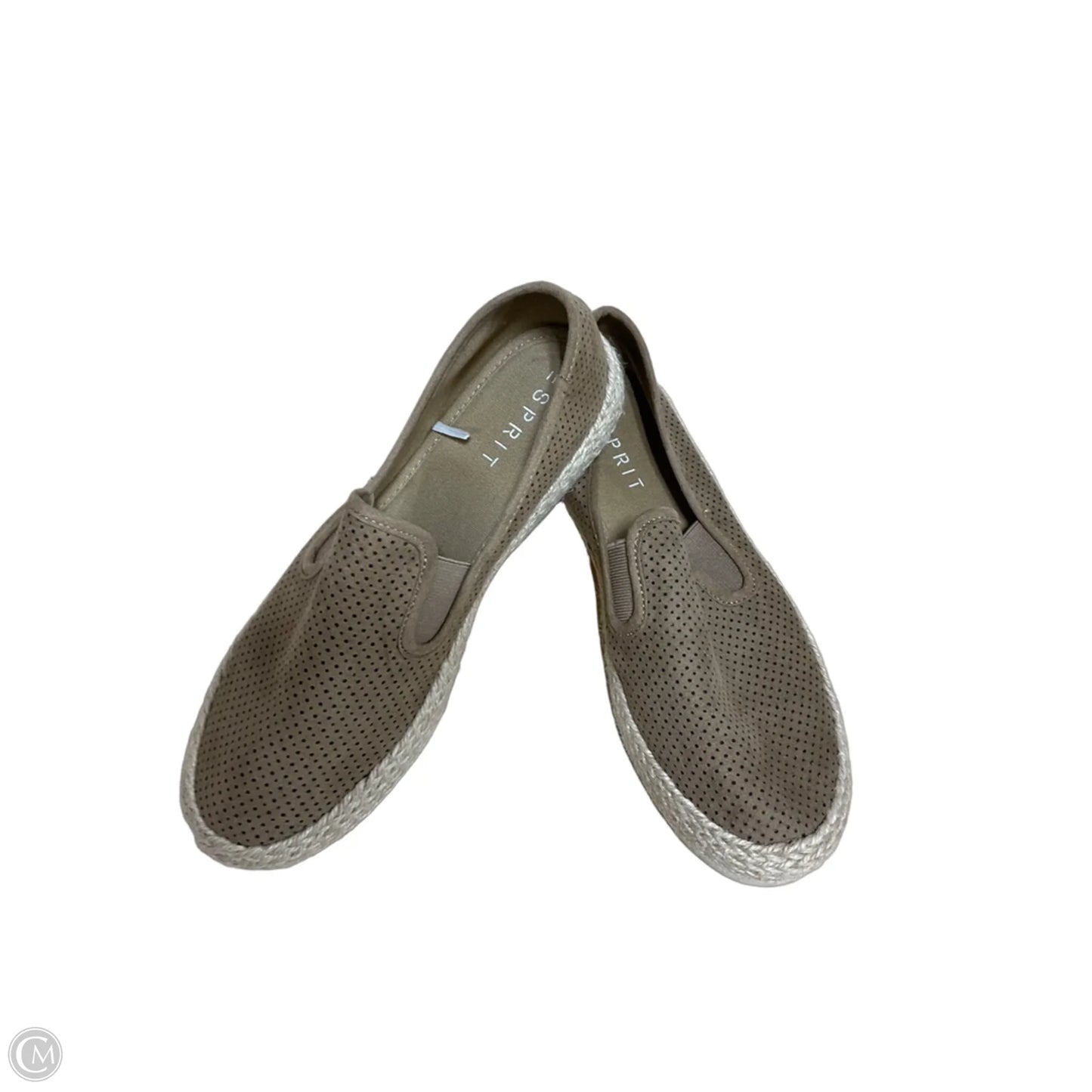 Shoes Flats By Esprit In Tan, Size: 9