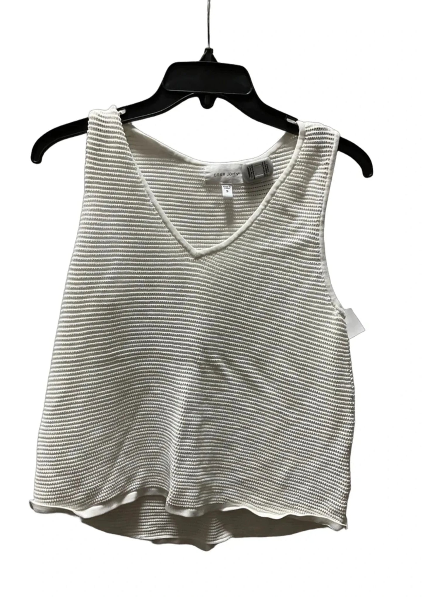 Top Sleeveless By Dear John In Cream, Size: S