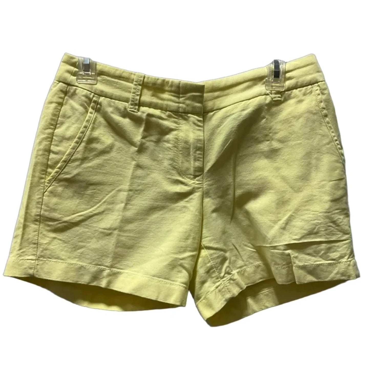 Shorts By J. Crew In Yellow, Size: 0