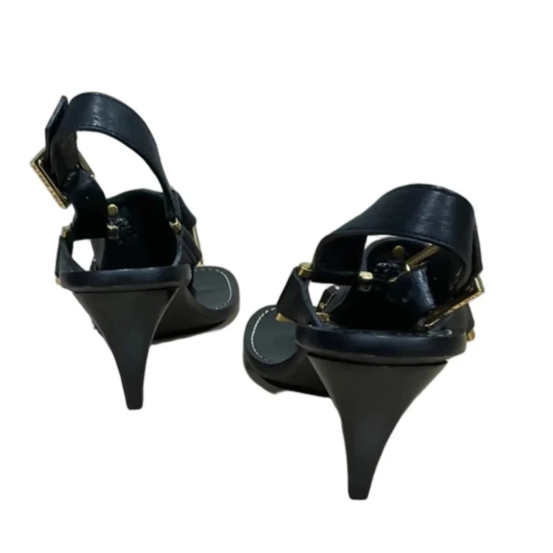 Sandals Designer By Tory Burch In Black, Size: 7.5