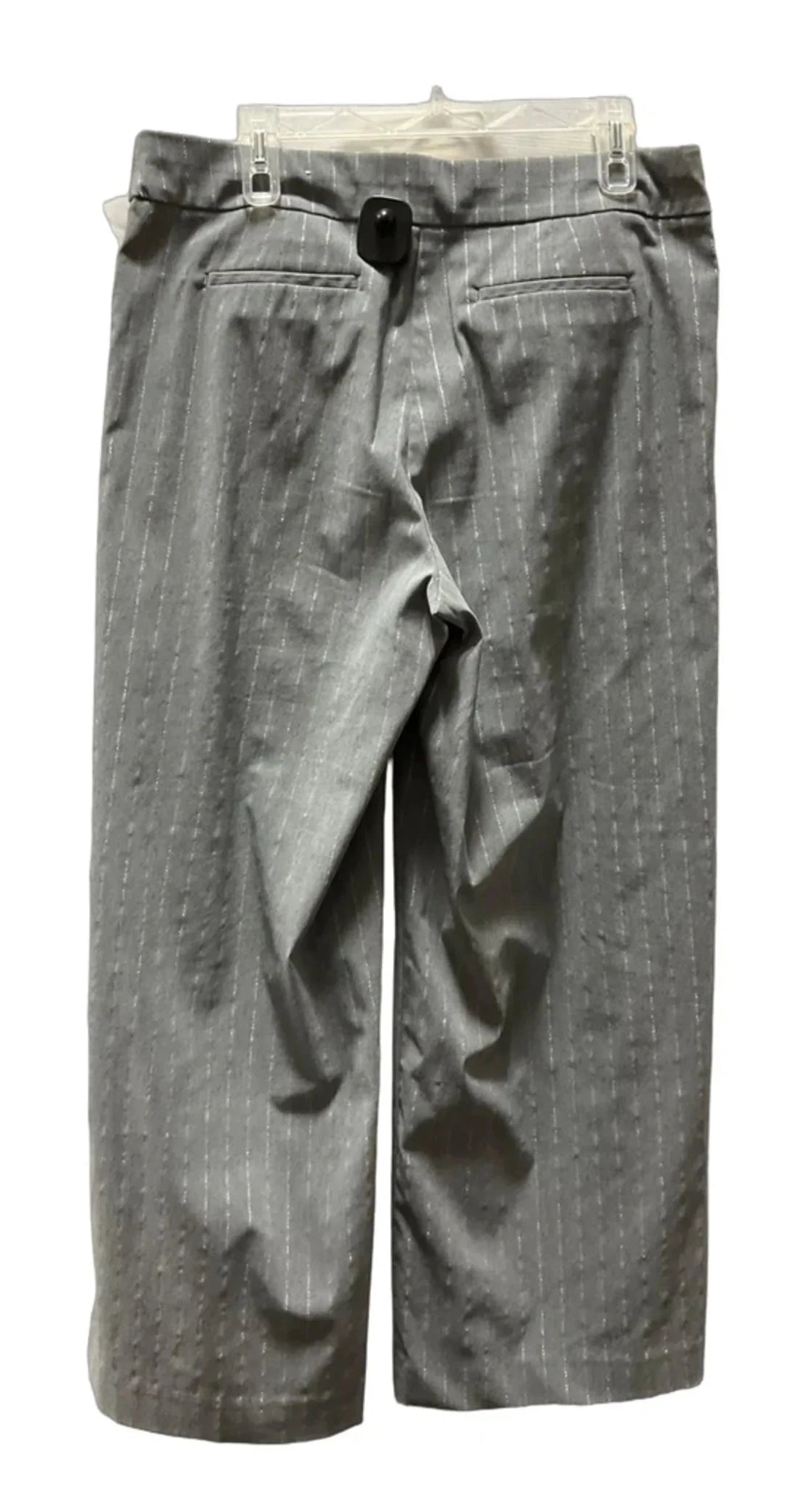 Pants Wide Leg By Chicos In Grey & Silver, Size: 14