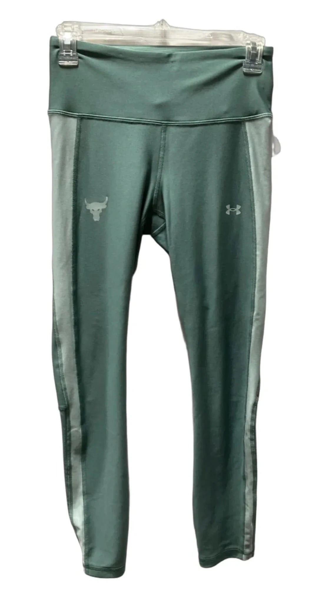 Athletic Leggings By Under Armour In Green, Size: Xs