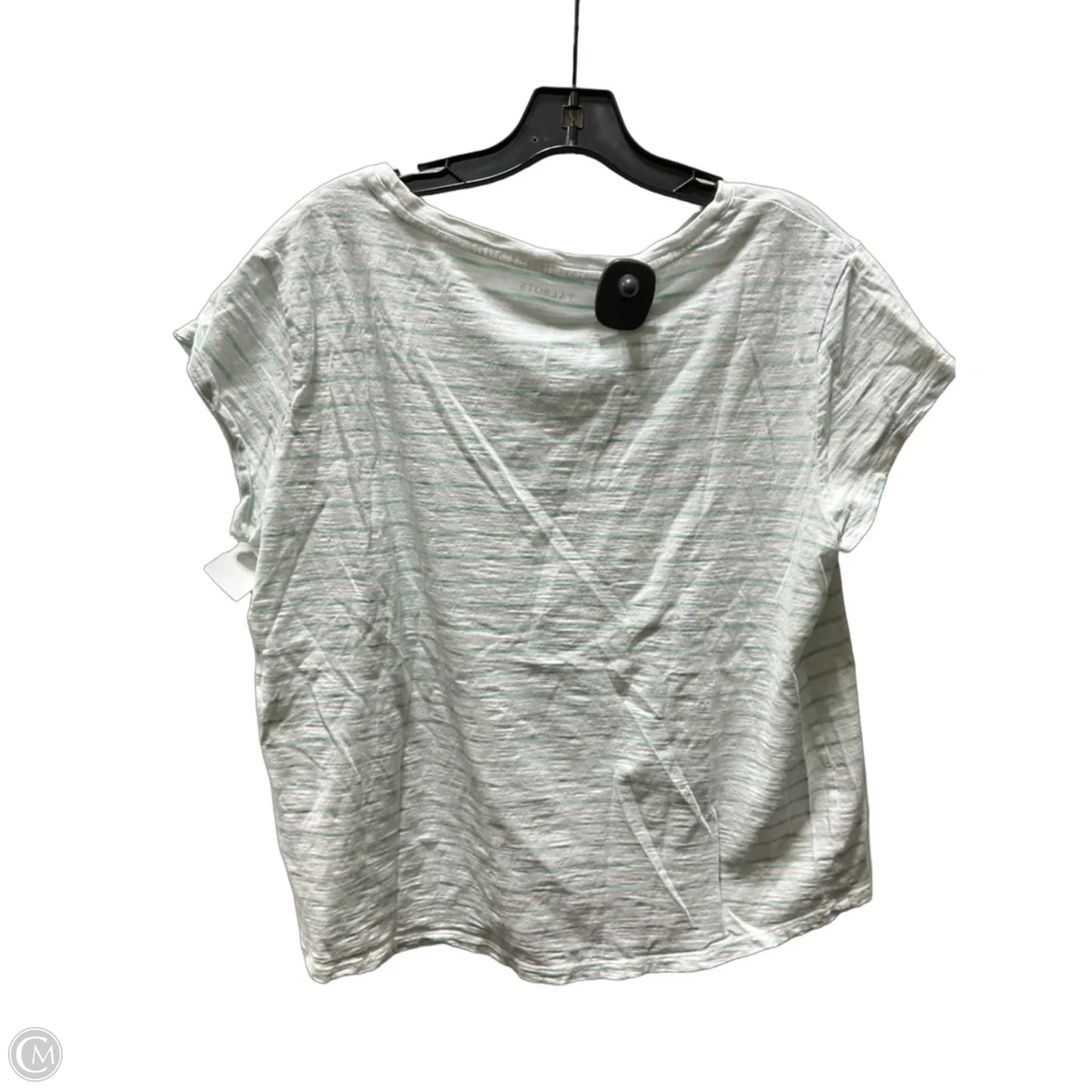 Top Short Sleeve By Talbots In Green, Size: 2x