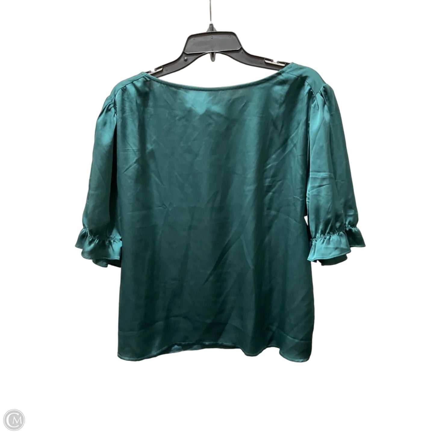 Top Short Sleeve By Loft In Green, Size: Xl