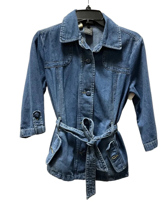 Jacket Denim By French Cuff In Blue, Size: S