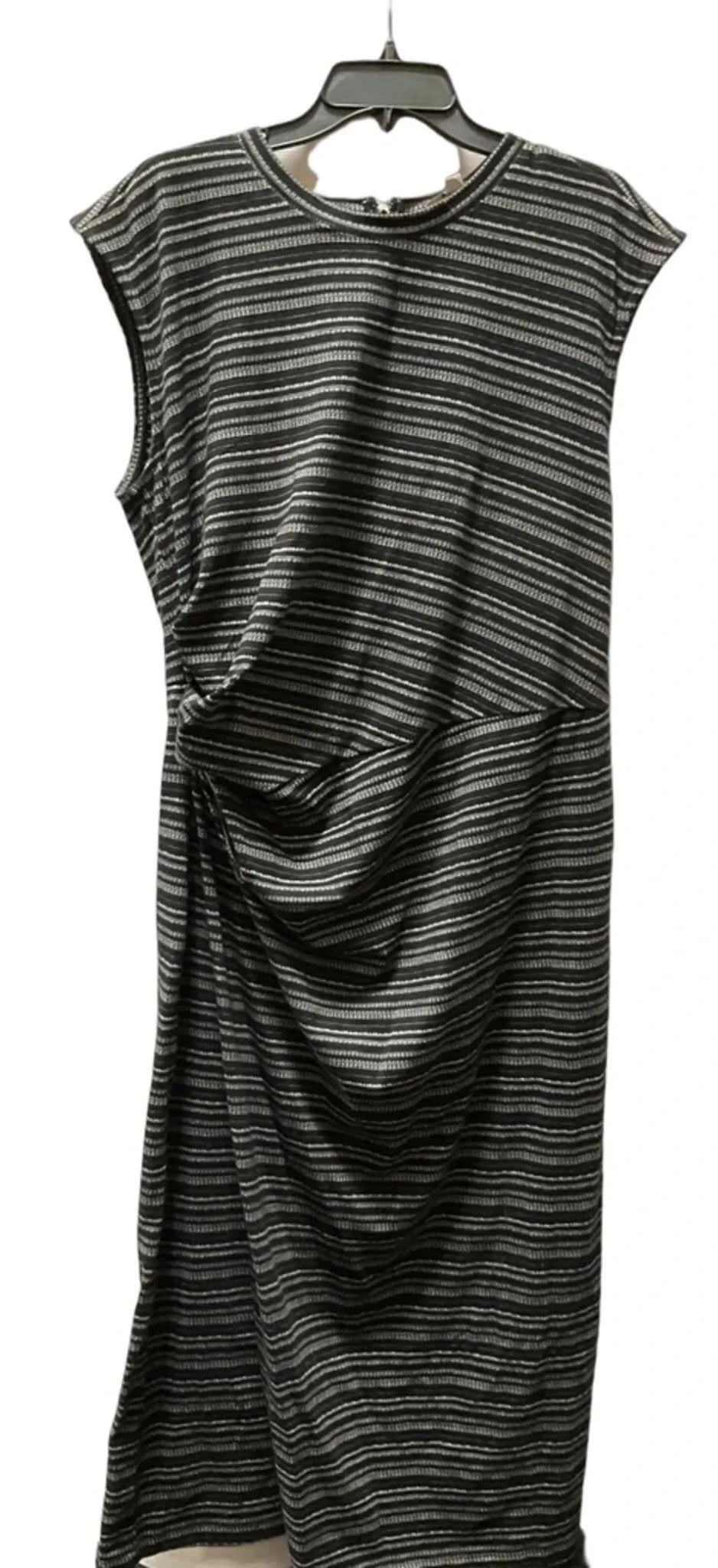 Dress Casual Maxi By Loft In Black & White, Size: 18