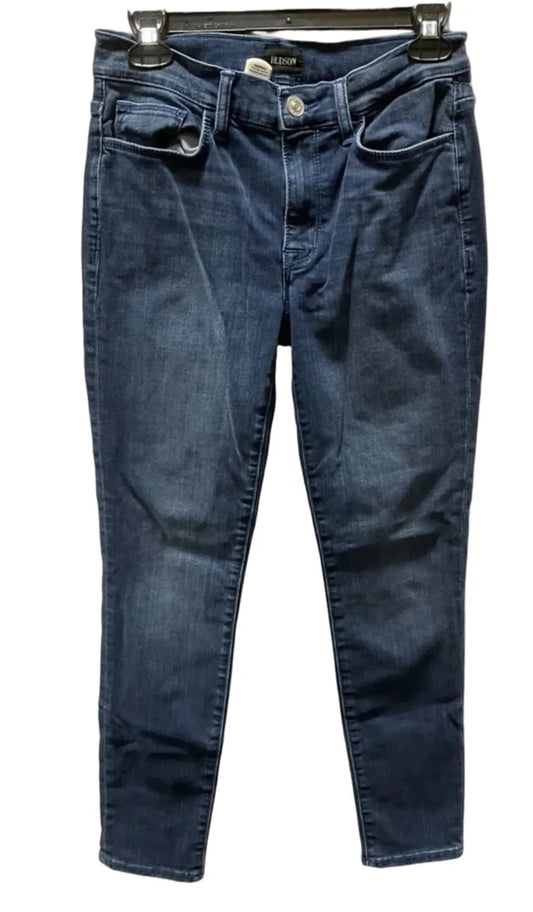Jeans Skinny By Hudson In Blue, Size: 4