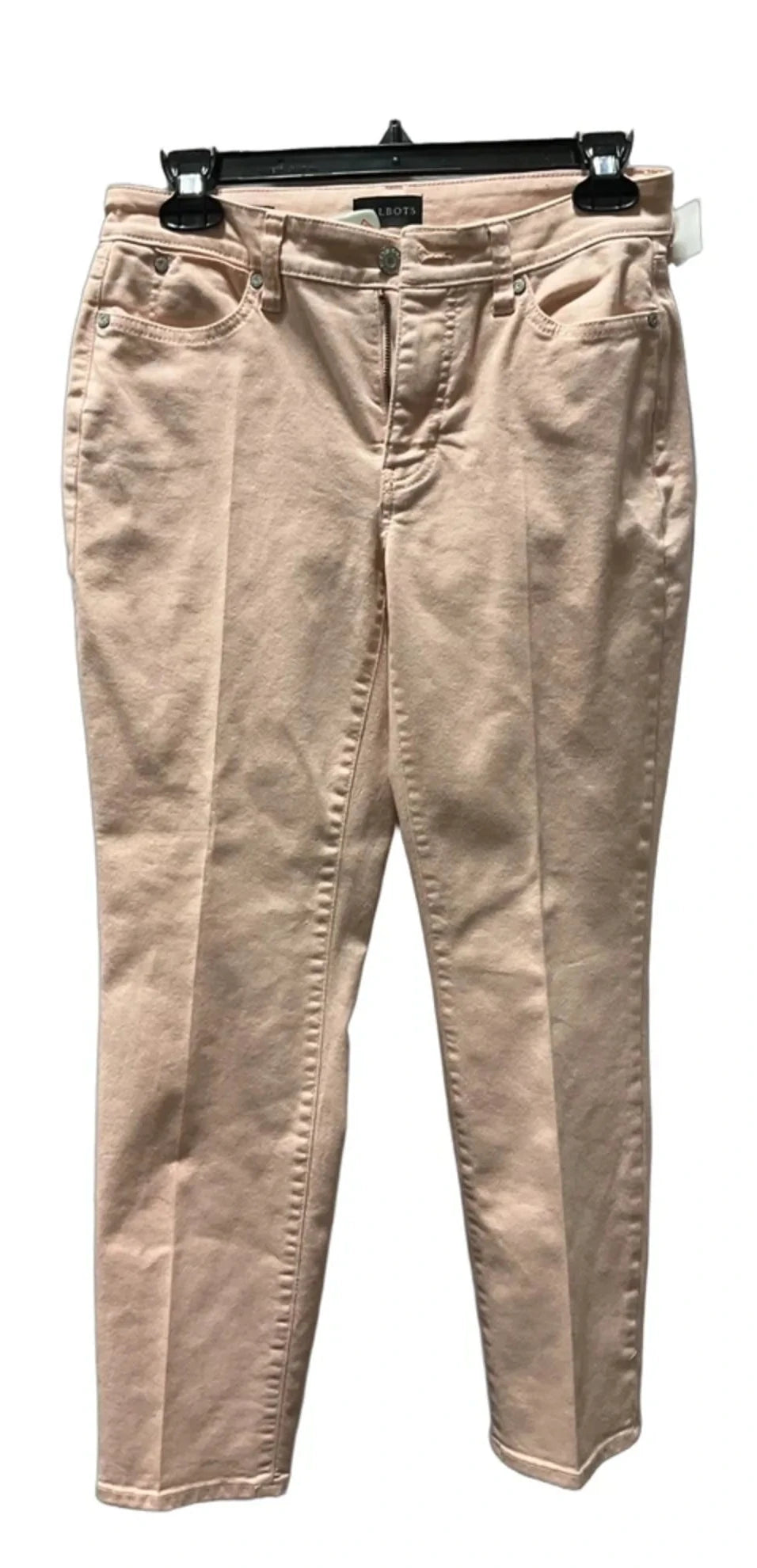 Jeans Straight By Talbots In Pink, Size: 2