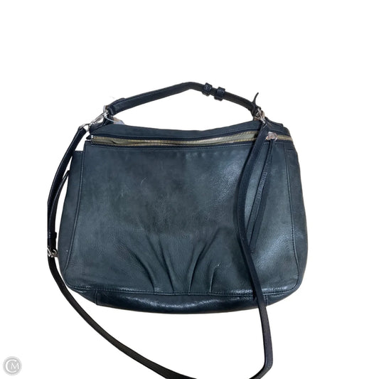 Handbag Leather By Margot, Size: Medium