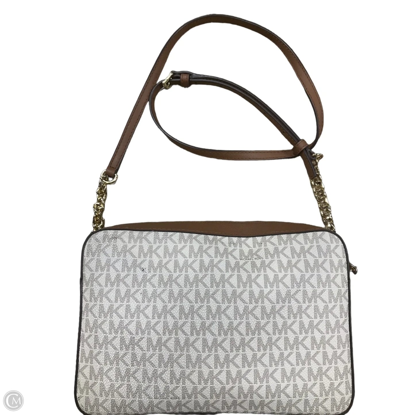 Crossbody Designer By Michael Kors, Size: Medium