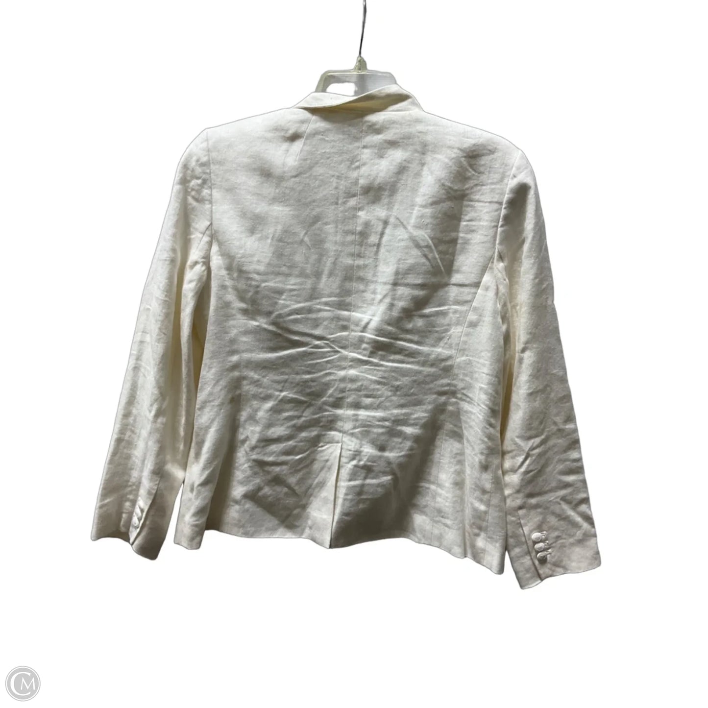 Blazer By Talbots In Cream, Size: 10