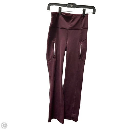 Athletic Pants By Athleta In Purple, Size: Xs