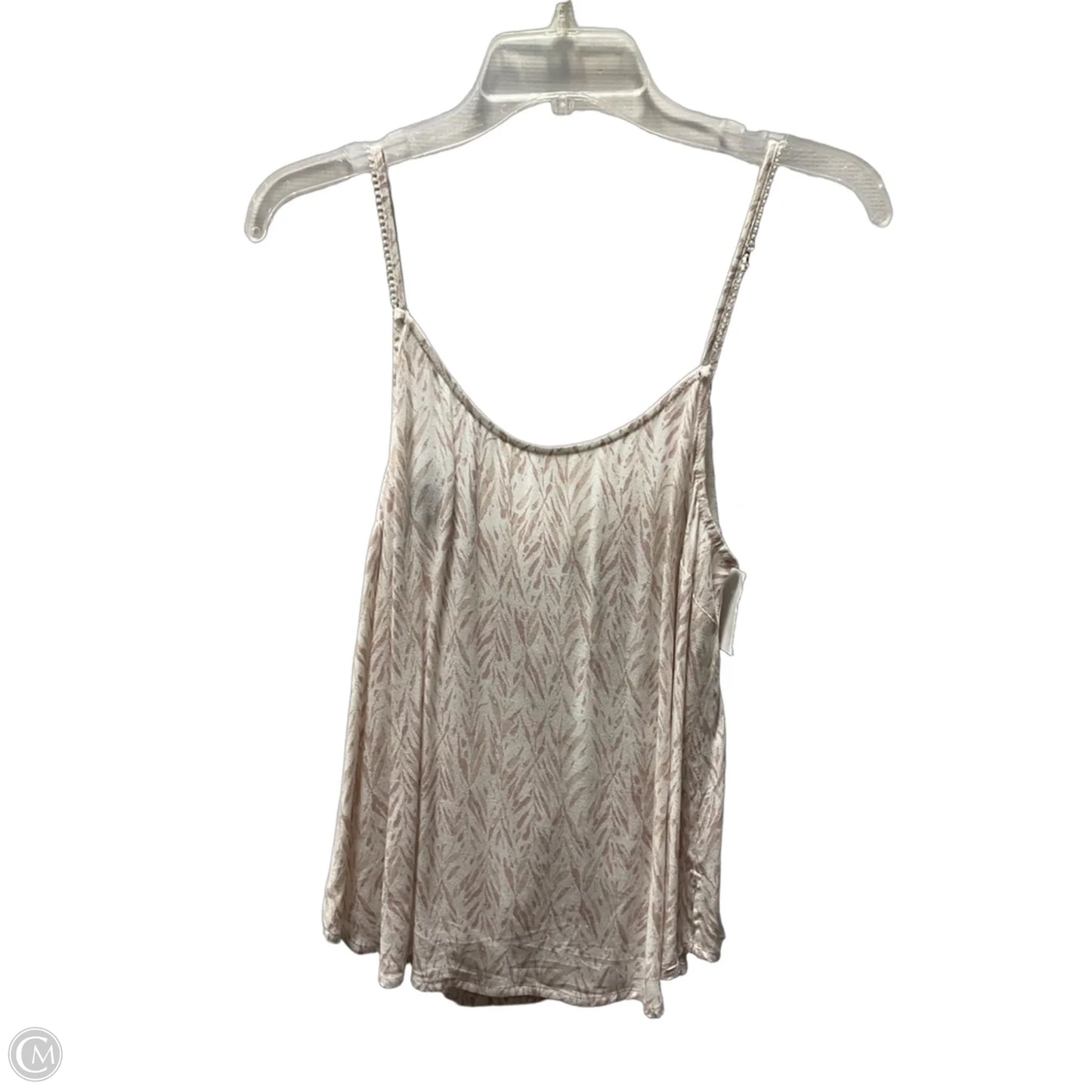 Top Cami By Gentle Fawn In Cream & Tan, Size: S