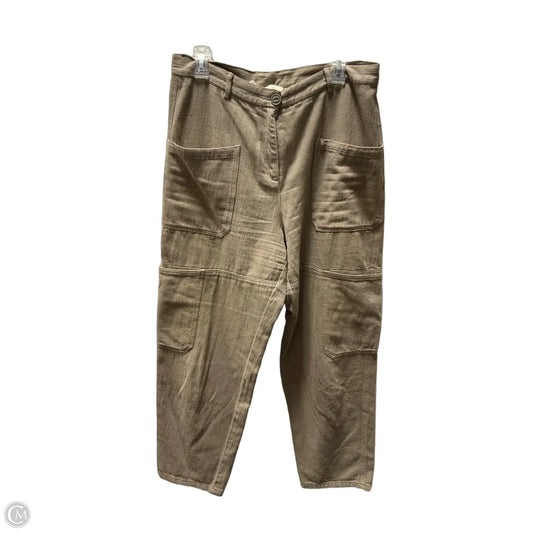 Pants Lounge By Clothes Mentor In Tan, Size: 10