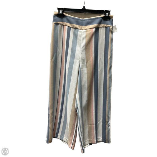 Pants Wide Leg By Express In Striped Pattern, Size: 4