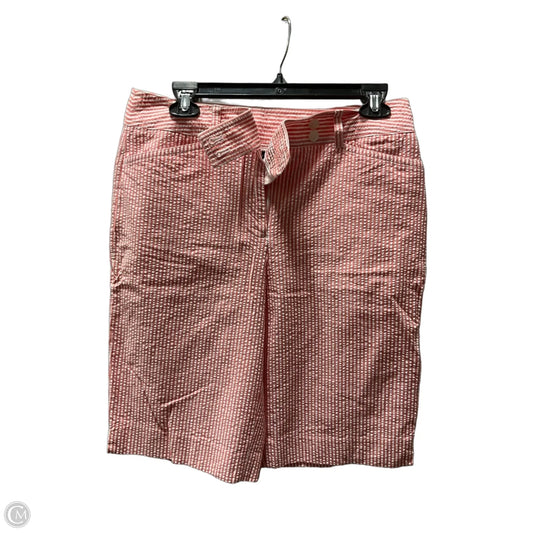 Shorts By Jones New York In Red & White, Size: 8